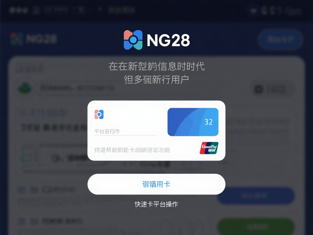 NG28如何快速、正确绑定银行卡教程 在如今的信息化时代,许多用户会选择NG28这样的平