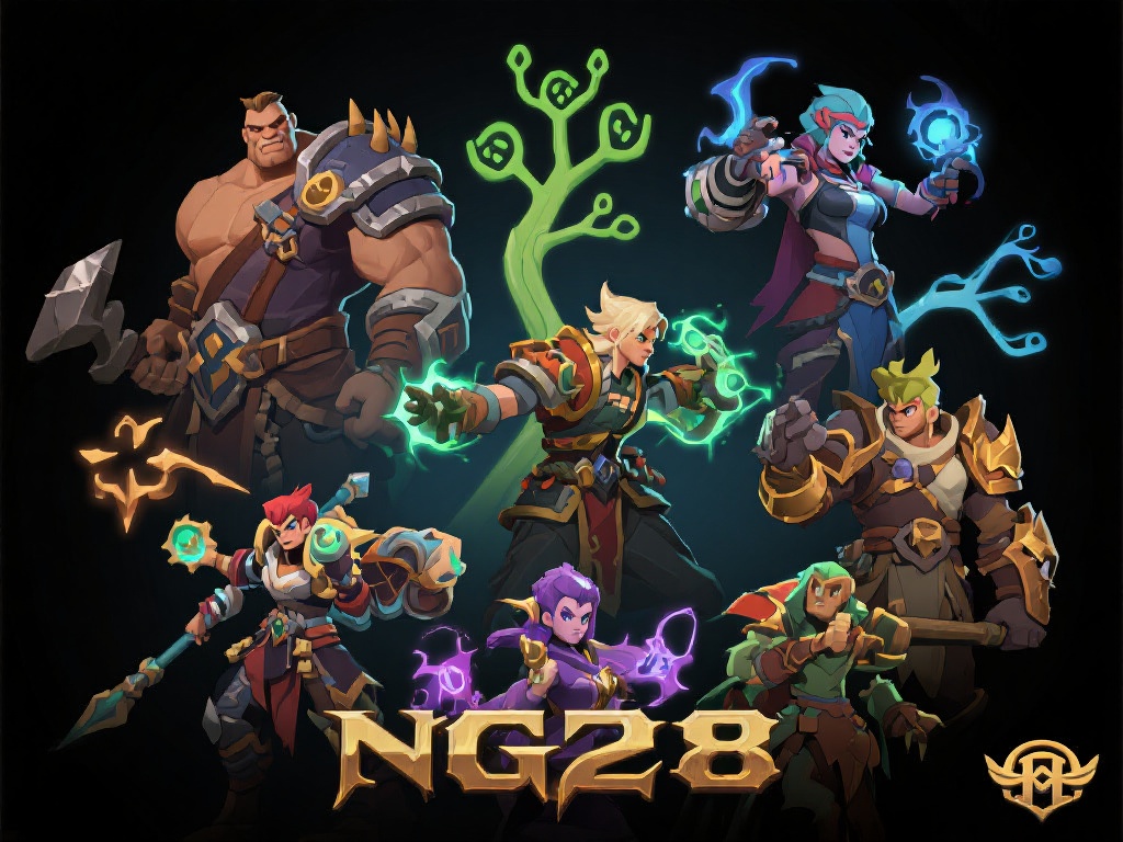 多元化的角色选择：NG28提供丰富的角色体系，包括