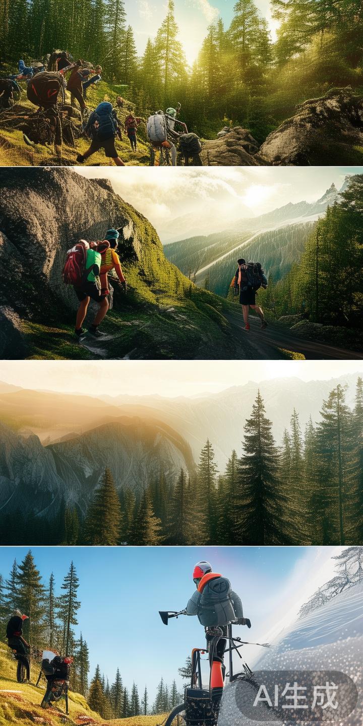 一、户外运动系列
户外运动一直以来都备受关注，在